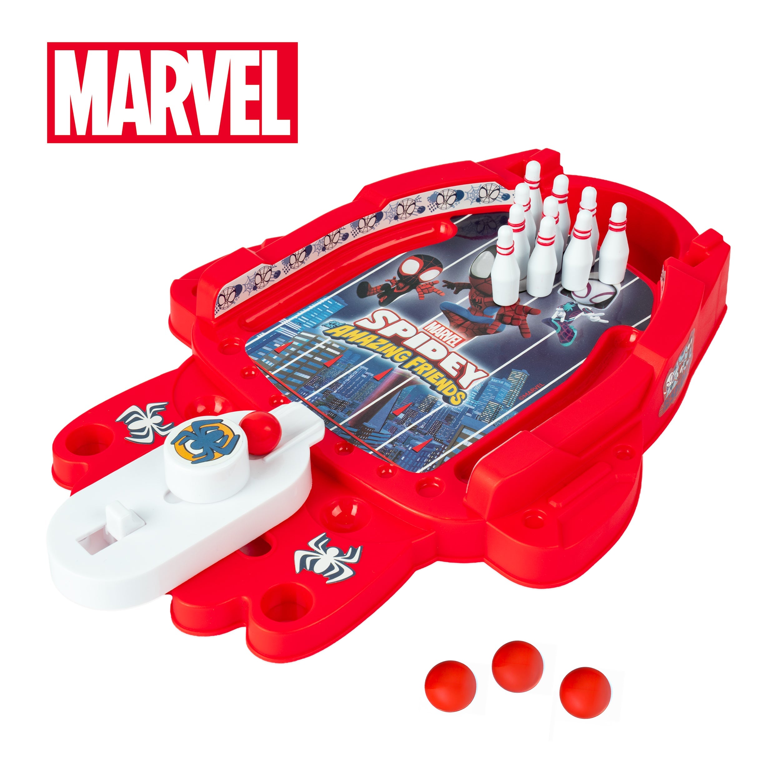 Spidey & his Amazing Friends Tabletop Bowling Game