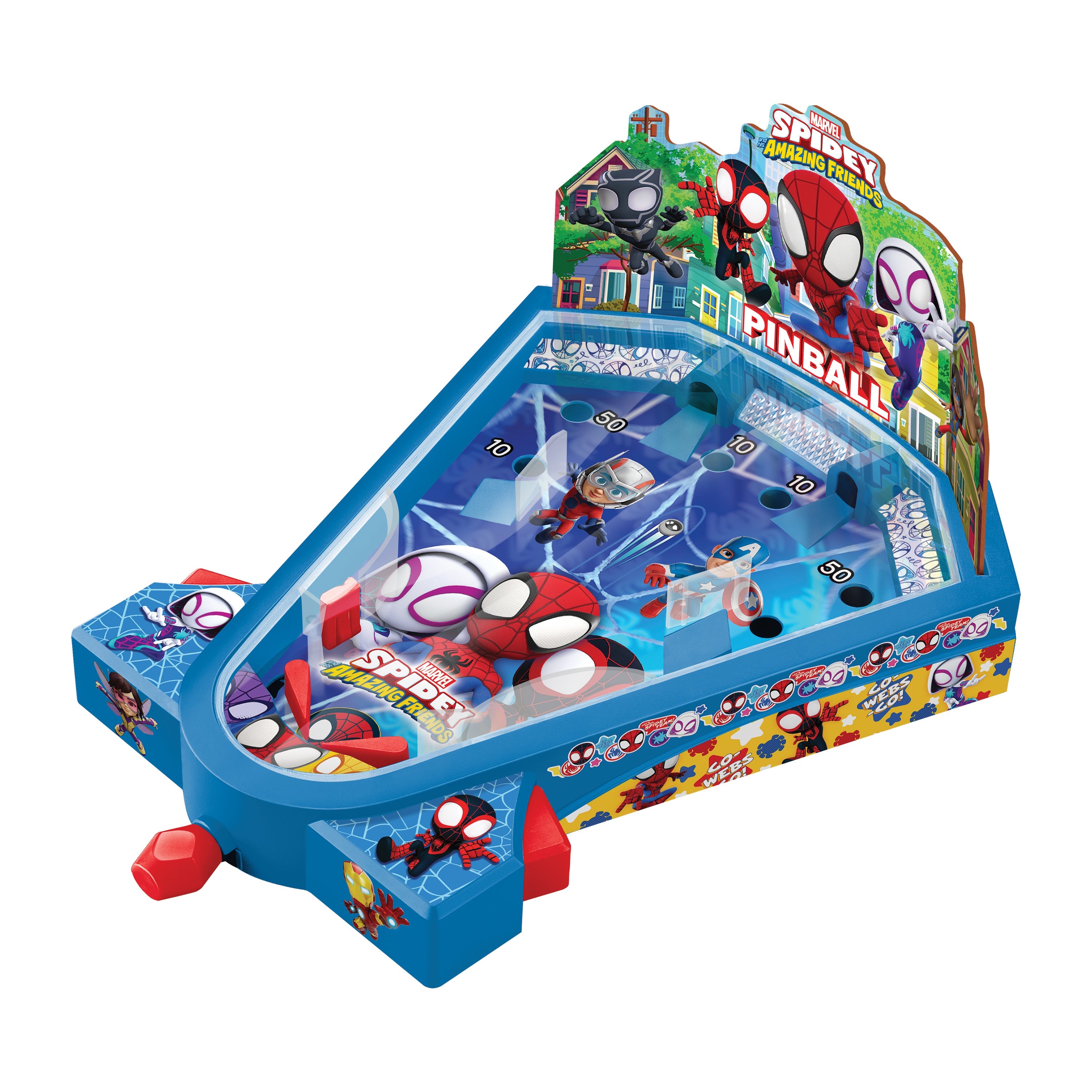 Spidey and his Amazing friends Mini Tabletop Pinball Game