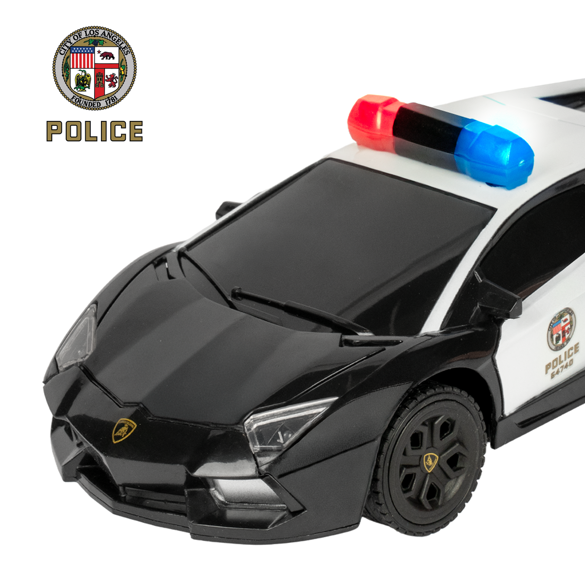Lapd Toy Rifle 2 Pack - RC Lamborghini Aventador & LAPD Police Lamborghini Pursuit RC ...