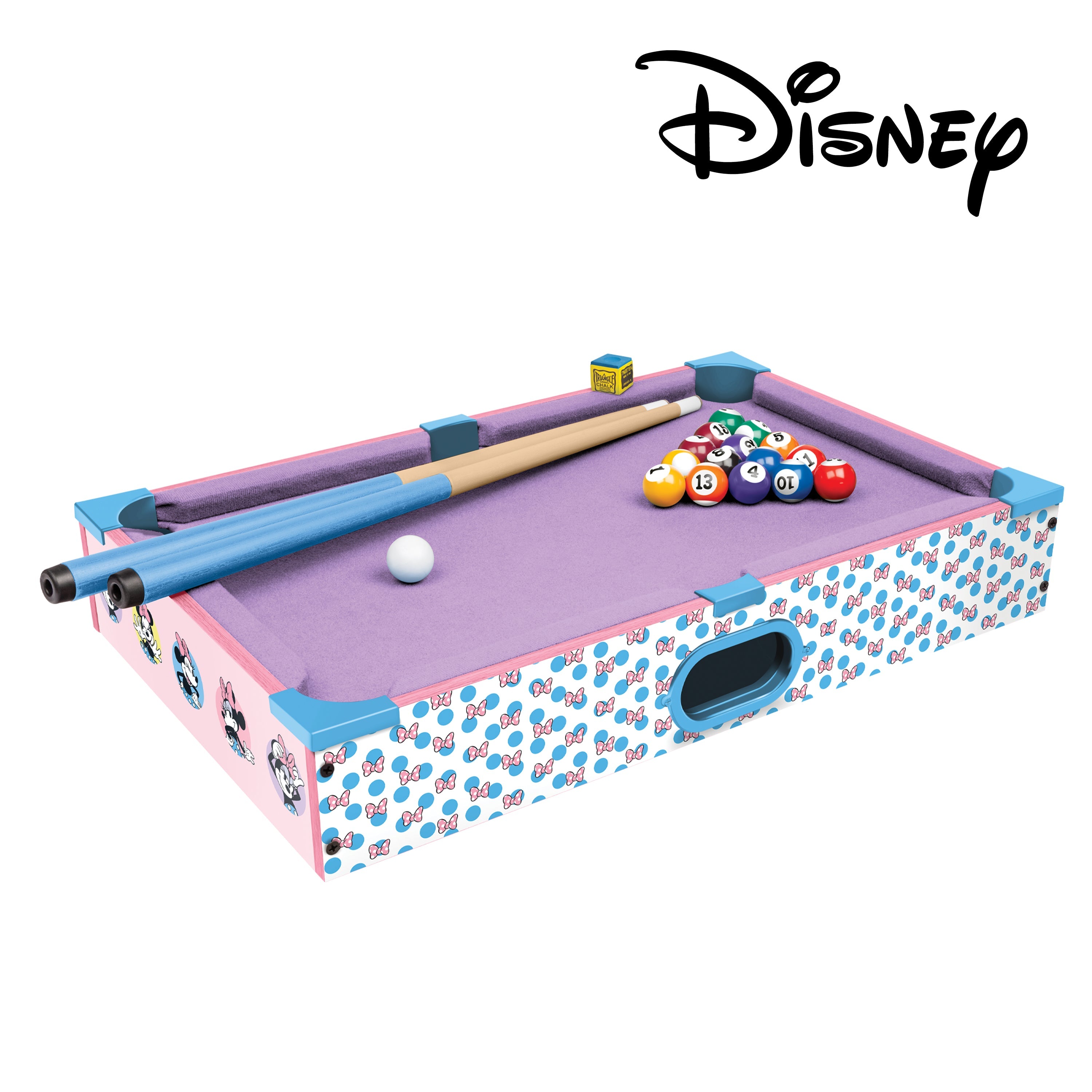 Minnie Mouse Tabletop Pool Table