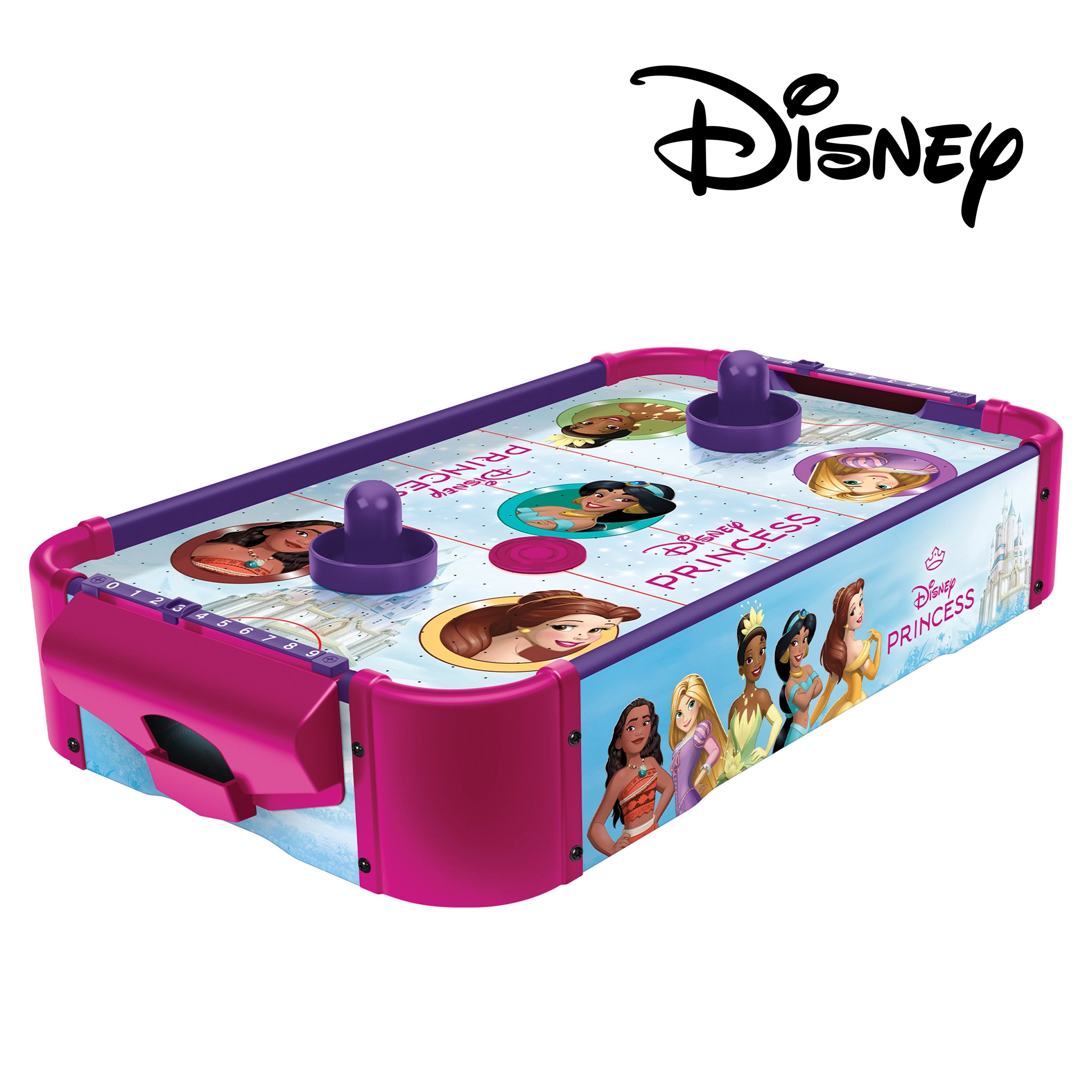 Disney Princess Wooden Electronic Air Hockey Table