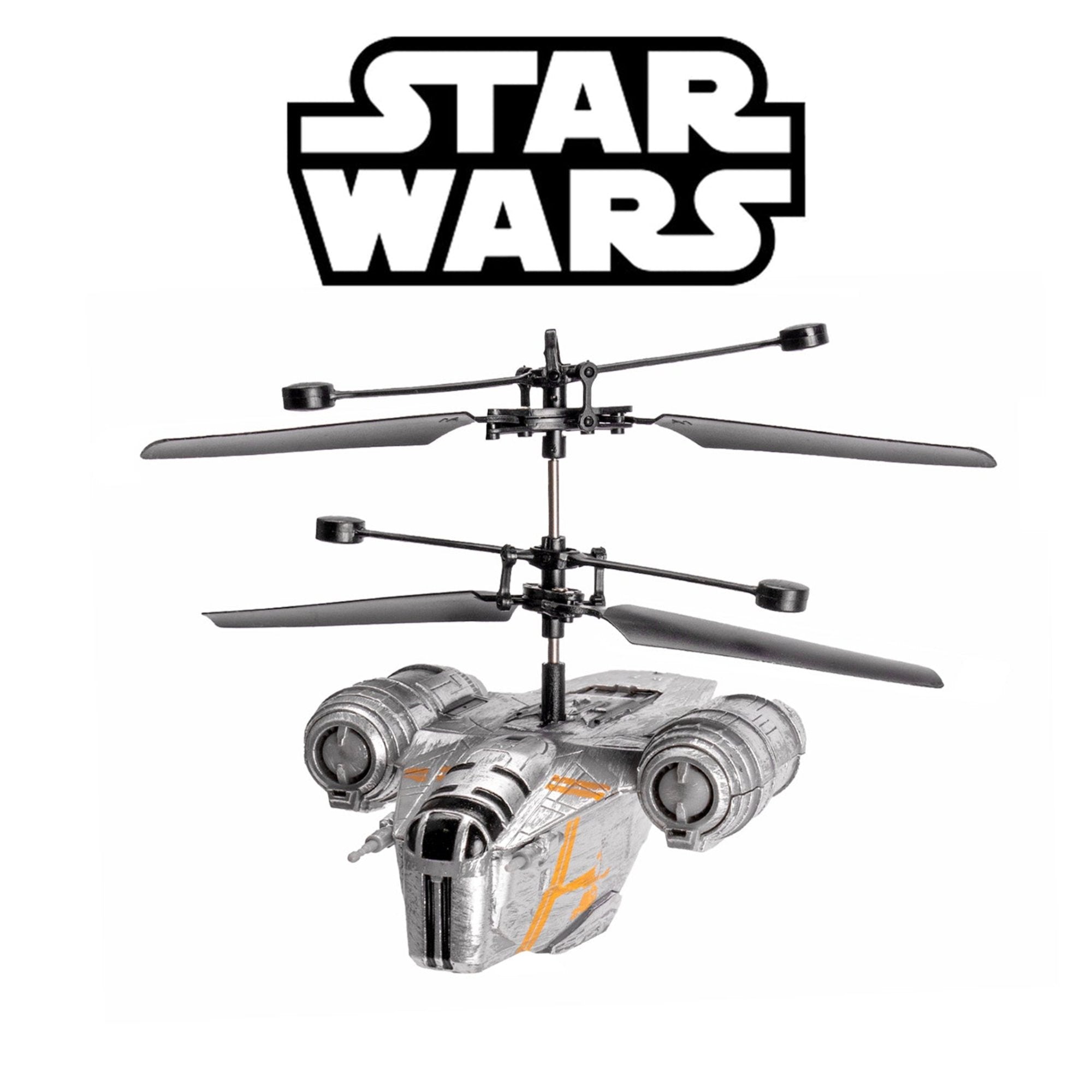 Helicóptero Star Wars Razor Crest con sensor de movimiento