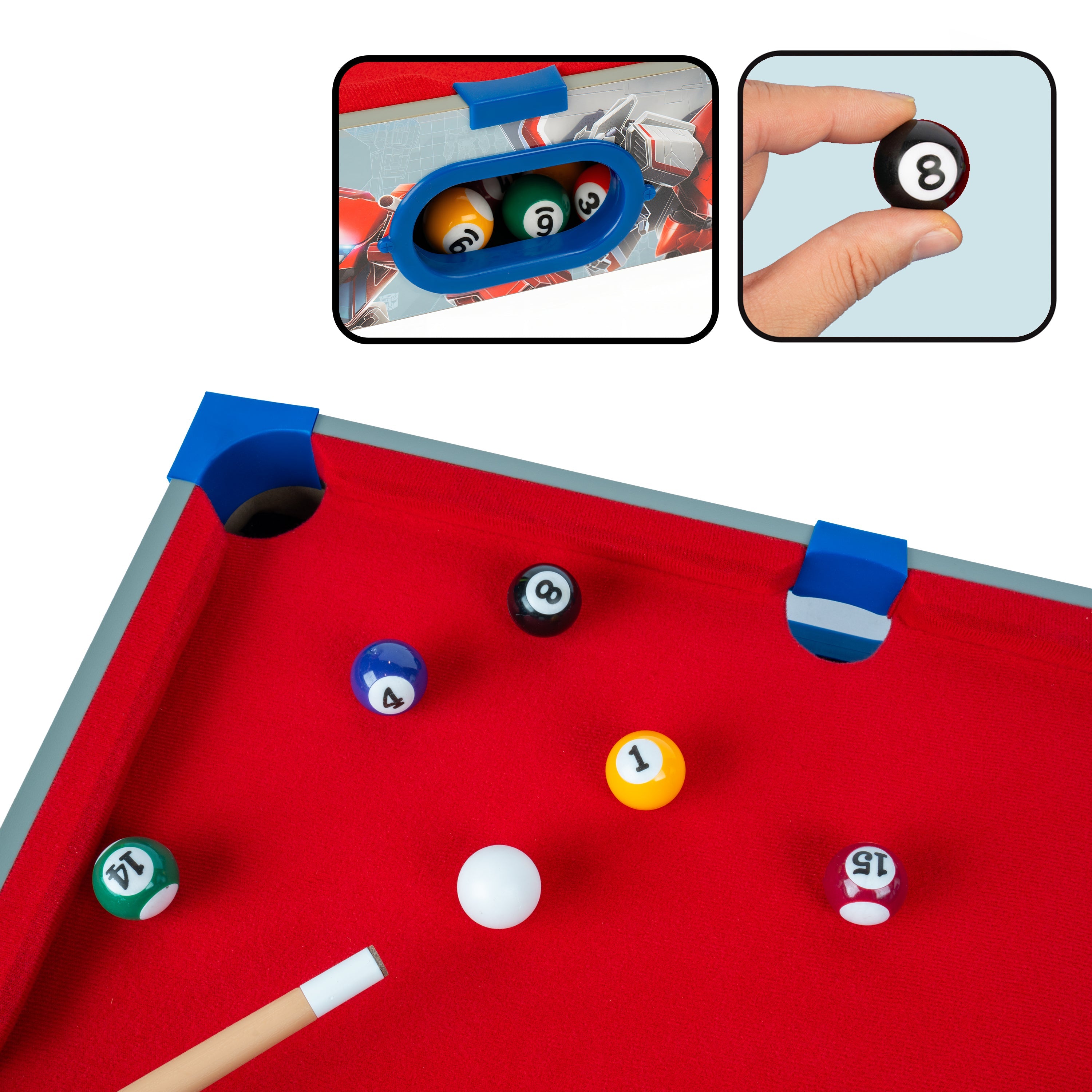 Transformers Tabletop Pool Table