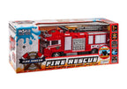 Fire Truck Remote Control Truck w/ Light Up Lights & Shoots Water