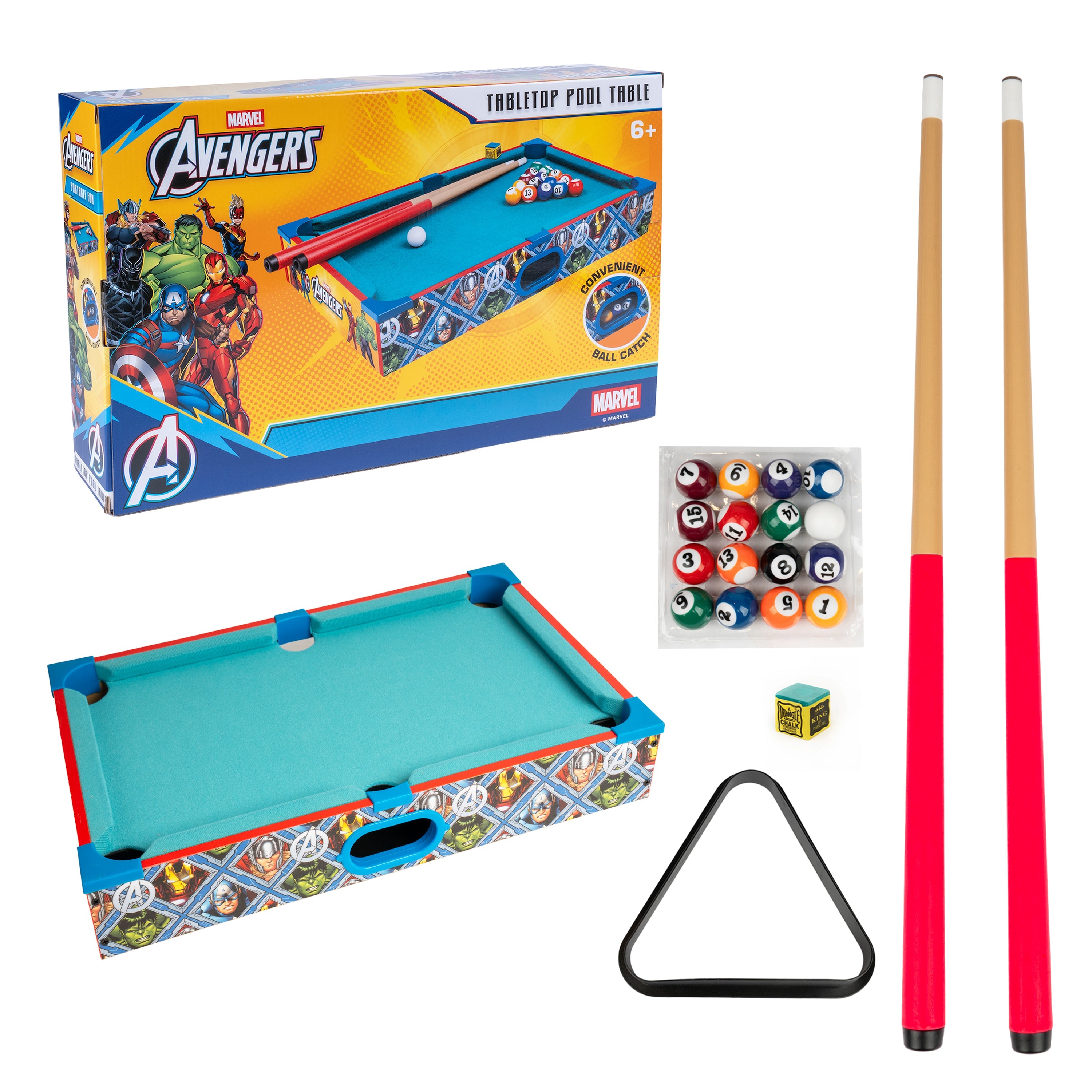 Avengers Tabletop Pool Table