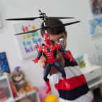 Figura voladora de Spider-Man con control remoto por infrarrojos
