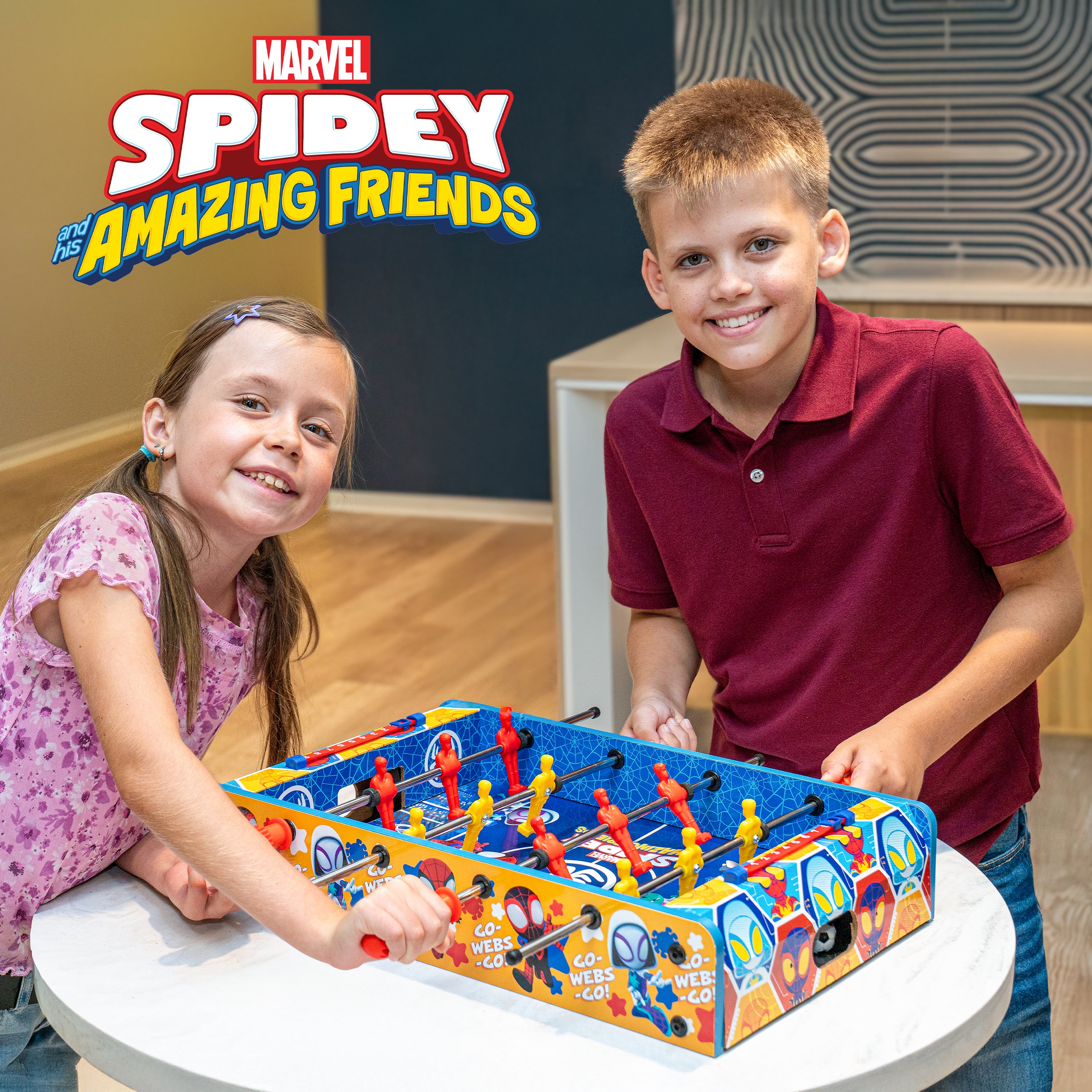Spidey and His Amazing Friends Tabletop Foosball Game – World Tech