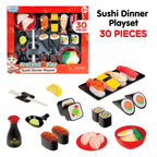 Pretend & Play Sushi Dinner playset (30 pieces)