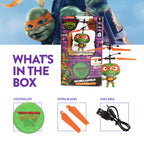 TMNT Caos Mutante Michelangelo Ovni Cabezón
