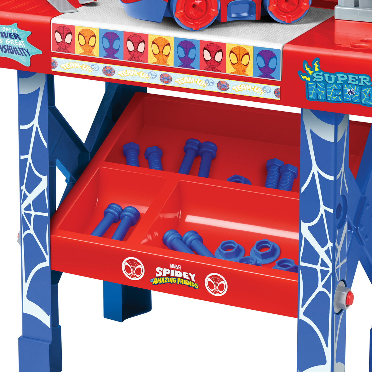 Spidey and His Amazing Friends Tool Bench Playset (55 Pieces)