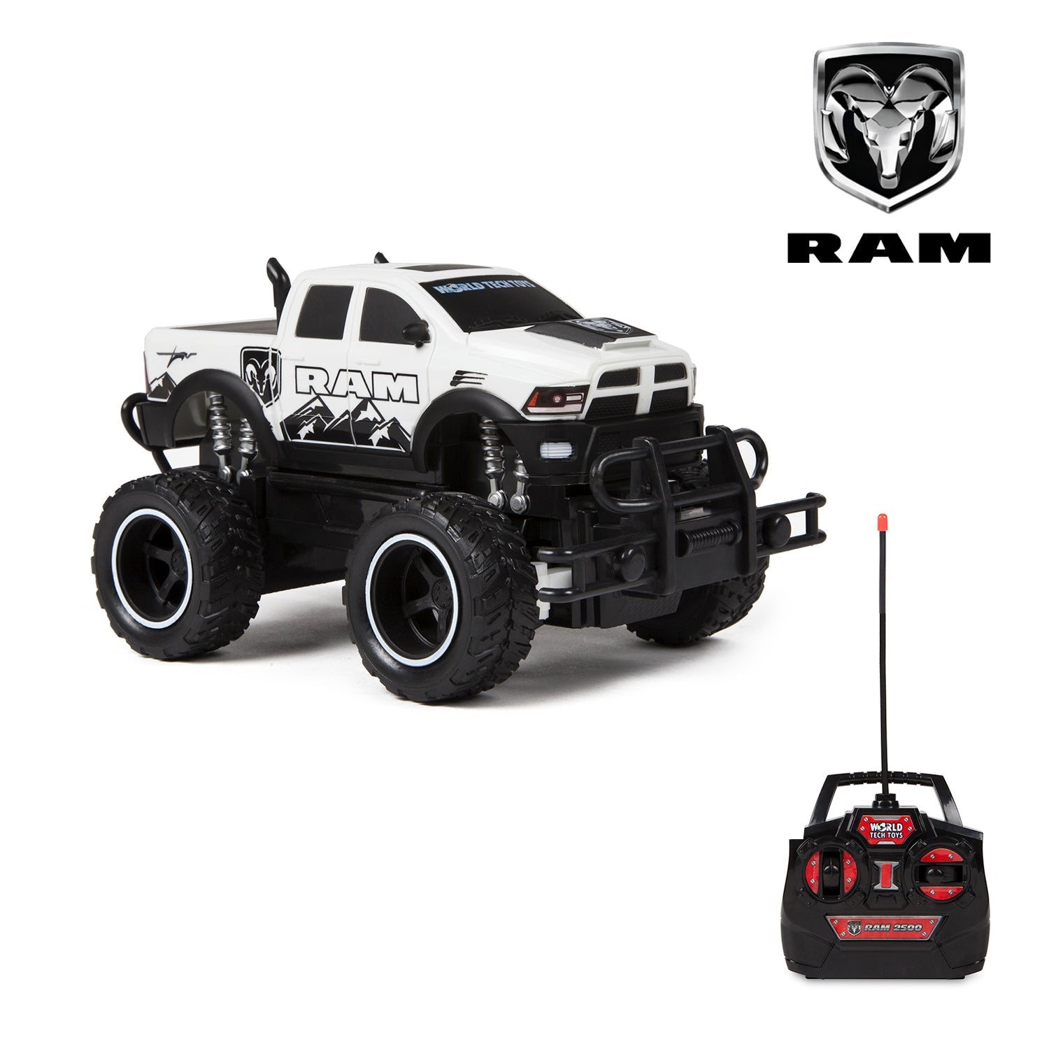 Camioneta Monster Eléctrica RC de Control Remoto Ram 2500 RTR 1:24