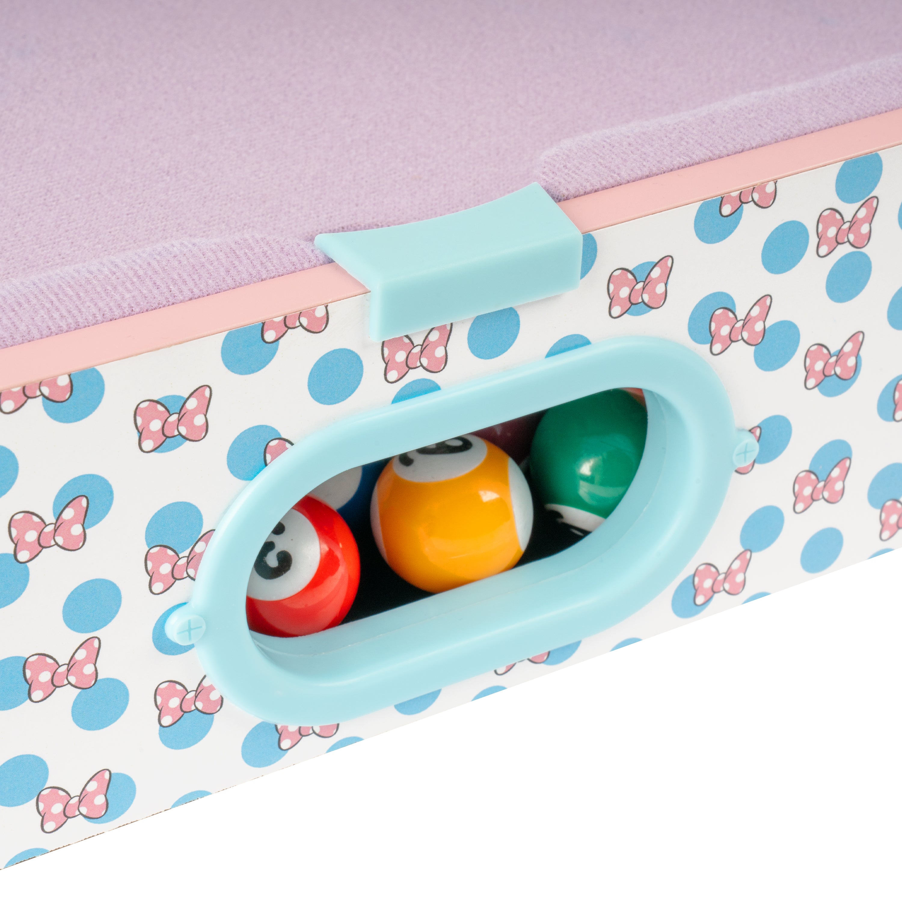 Minnie Mouse Tabletop Pool Table