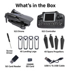 X23 Live Feed Drone 2.4Ghz Remote Control Quadcopter