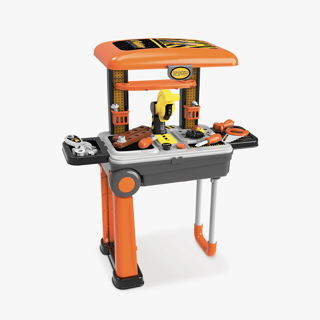 Lil' Builder Luggage Playset (36 piece) | HobbyTron™ – World Tech Toys