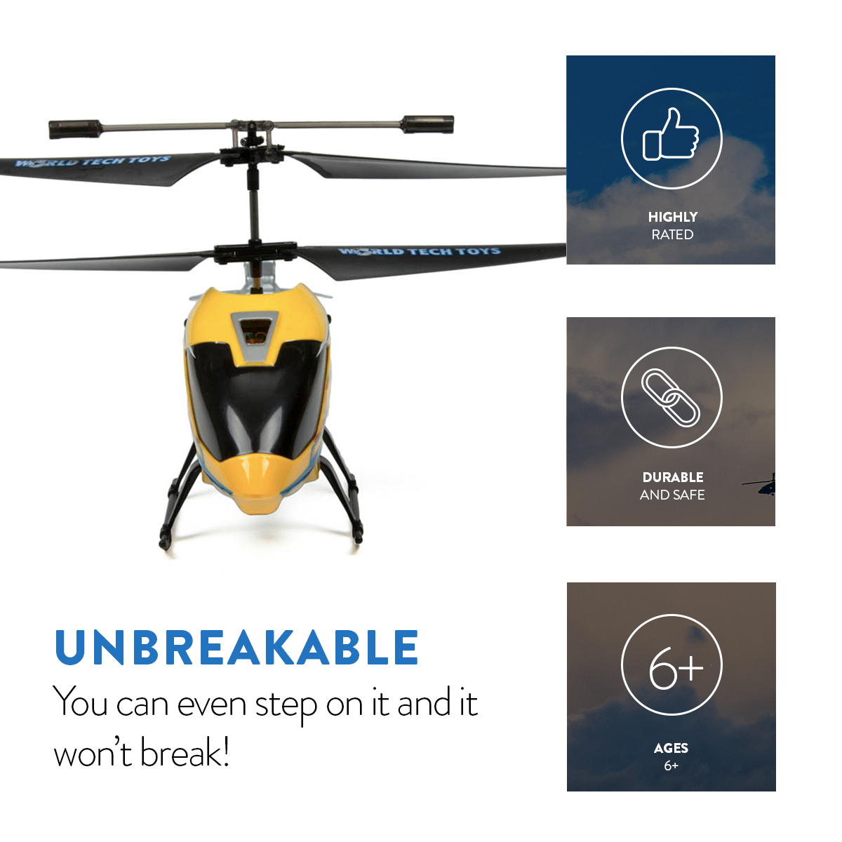 Hercules unbreakable helicopter deals price