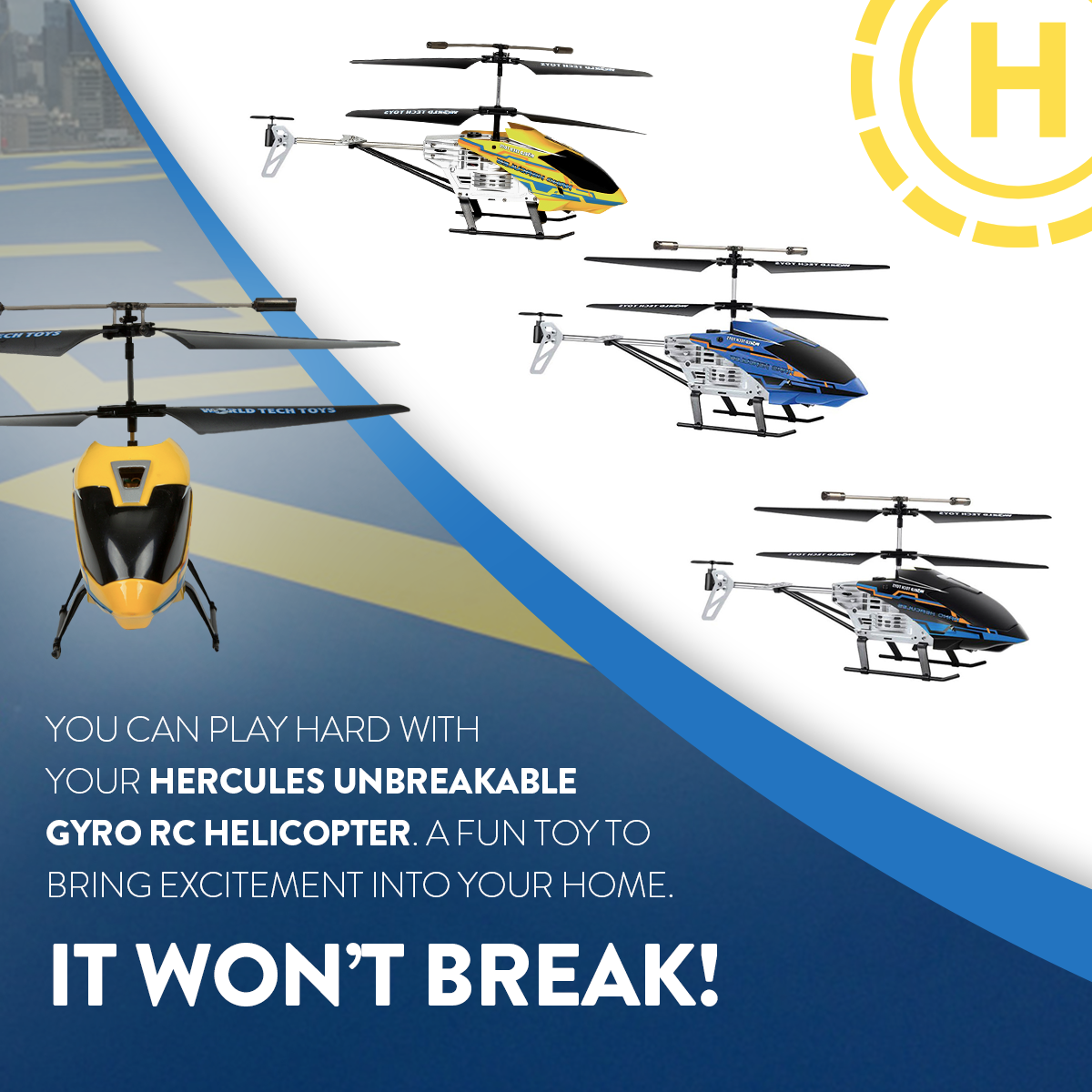 Hercules unbreakable rc helicopter deals