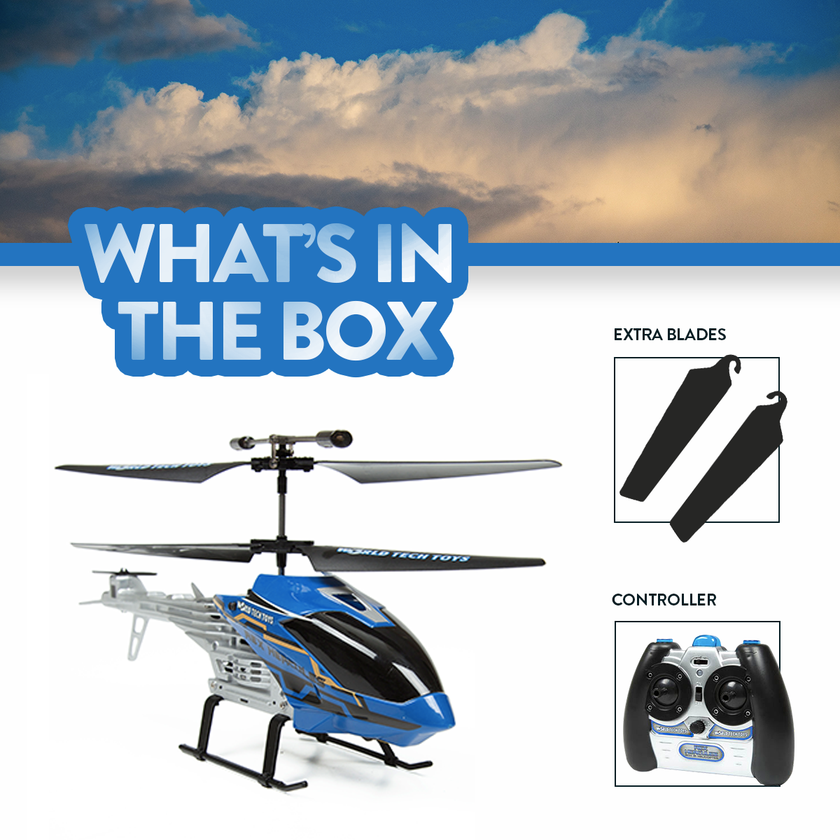 Hercules unbreakable helicopter discount price