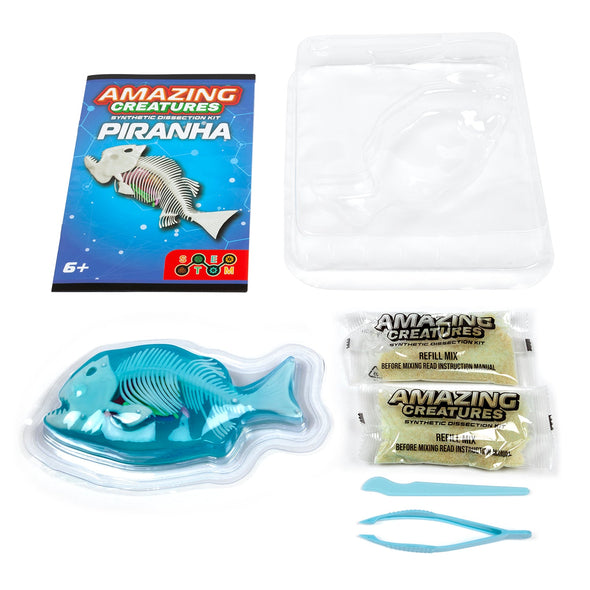 Amazing Creatures Piranha Synthetic Dissection Kit - STEM