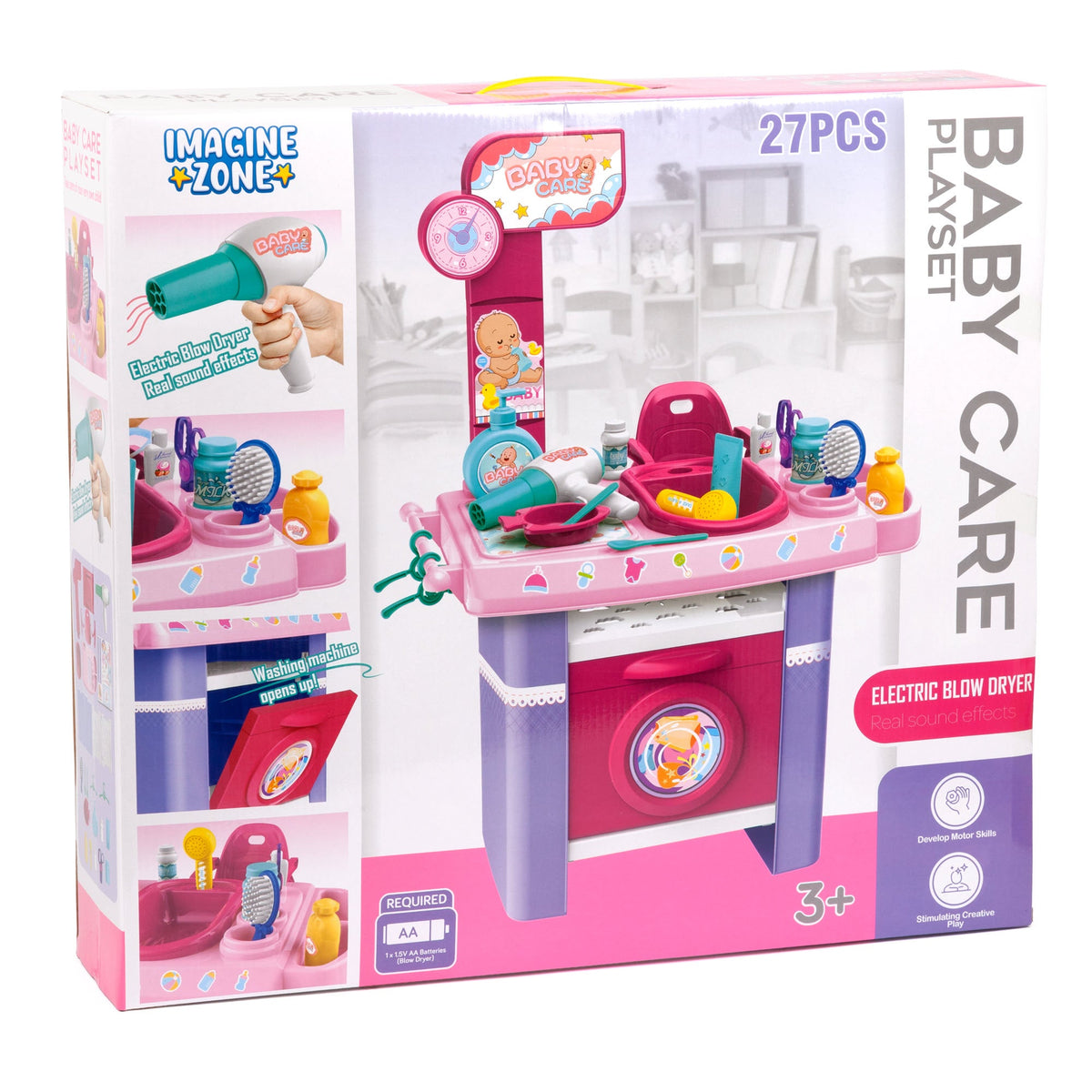 Baby Care 27 Piece Playset – World Tech Toys