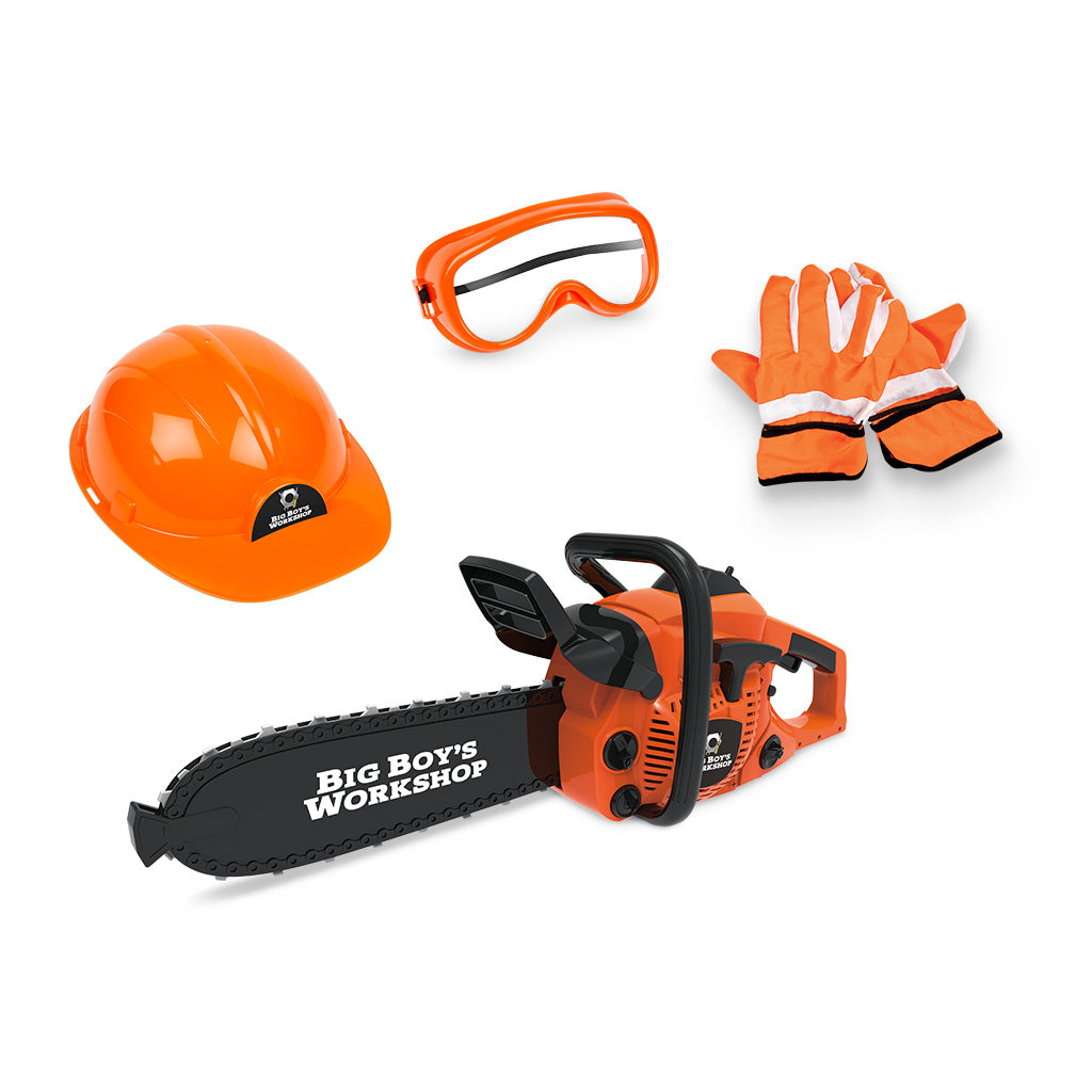 ベンチ Big Boy's Workshop Electric Chainsaw – World Tech Toys