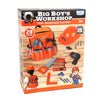 Big Boy's Workshop 28-Piece Tool Backpack Playset