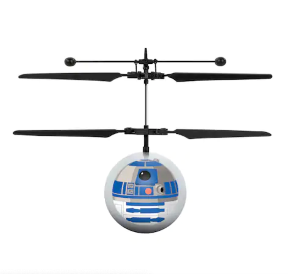 Star Wars R2D2 IR UFO Ball Helicopter World Tech Toys