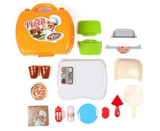 World Tech Toys Pizzeria 22 Piece Suitcase Playset