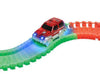 World Tech Toys Galaxy Flex-Track 220 Piece Glow-in-the-Dark with Electric LED Light Car