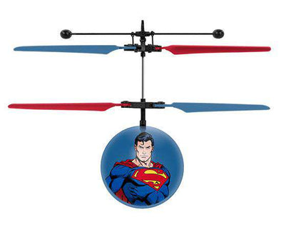 DC Justice League Superman IR UFO Ball Helicopter
