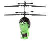 Marvel Licensed Hulk 3.5 Inch Flying Figure IR UFO Big Head Helicopter