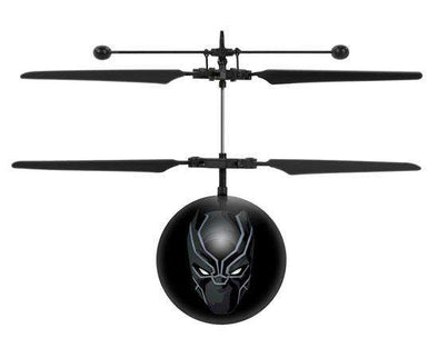 Marvel Licensed Avengers Black Panther IR UFO Ball Helicopter