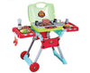 Kid's BBQ 20 Piece Portable Playset with Light and Sound