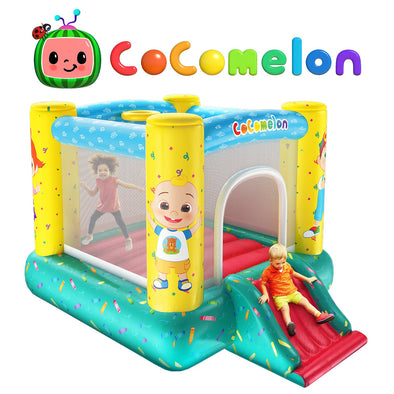 Cocomelon Jump N' Slide Bouncer (Includes Electric Air Pump)