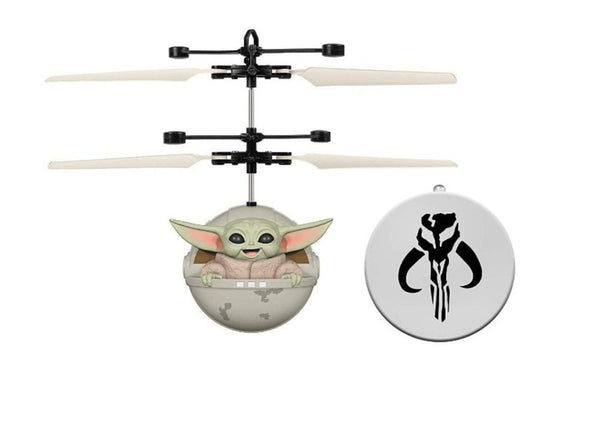 Star Wars The Mandalorian Baby Yoda RC Flying Heli Ball